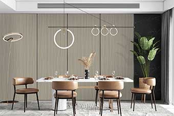 湘潭轻奢风格-餐厅