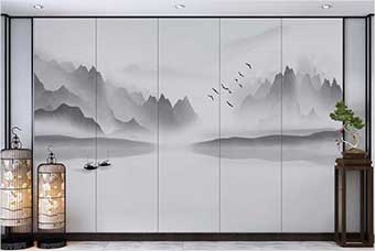 湘潭森佰汇航空纤维（山水画系列）